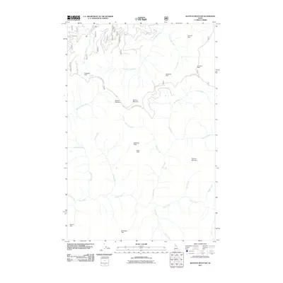 2011 Map of Bathtub Mountain, 2011 Print