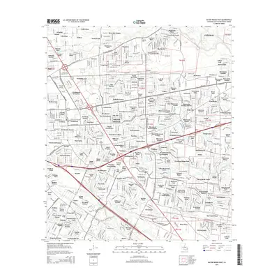 2015 Map of Baton Rouge East, 2015 Print