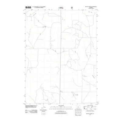 2011 Map of Battle Canyon, 2011 Print