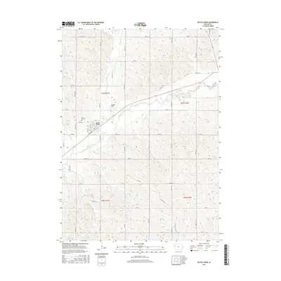 2015 Map of Battle Creek, 2015 Print