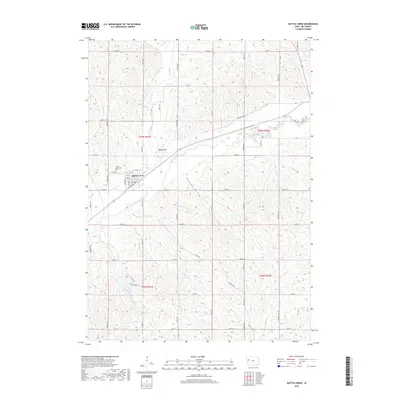 2018 Map of Battle Creek, 2018 Print