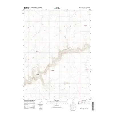 2013 Map of Battle Creek Lakes, 2013 Print