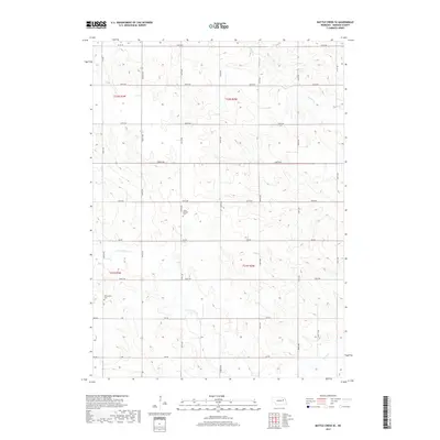 2017 Map of Battle Creek SE, 2017 Print