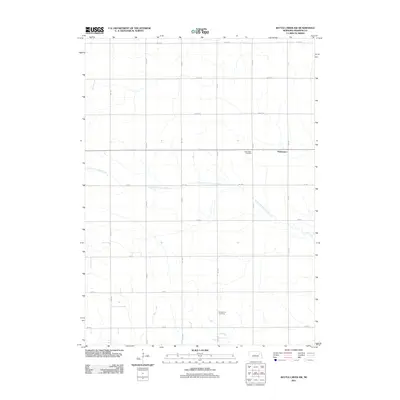 2011 Map of Battle Creek SW, 2011 Print