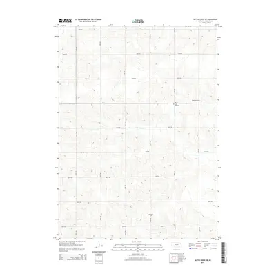 2014 Map of Battle Creek SW, 2014 Print