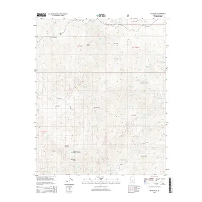 2014 Map of Battle Flat, 2014 Print