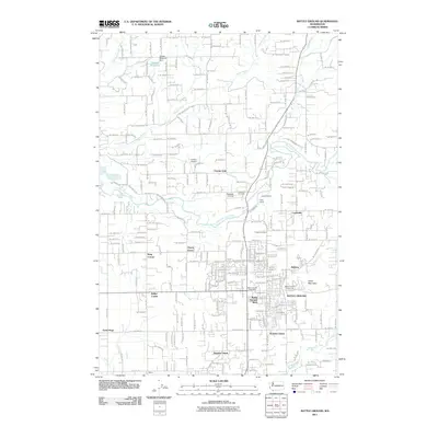 2011 Map of Battle Ground, 2011 Print