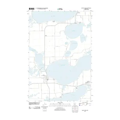 2010 Map of Battle Lake, 2010 Print