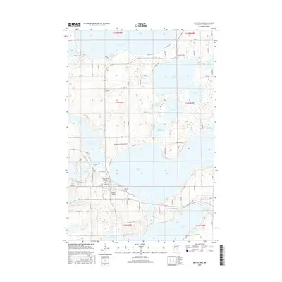 2016 Map of Battle Lake, 2016 Print