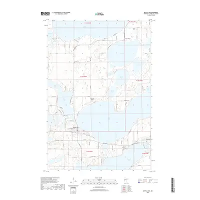 2019 Map of Battle Lake, 2019 Print