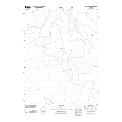 2011 Map of Battle Mountain, 2011 Print