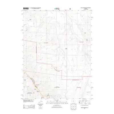2013 Map of Battle Mountain, 2013 Print
