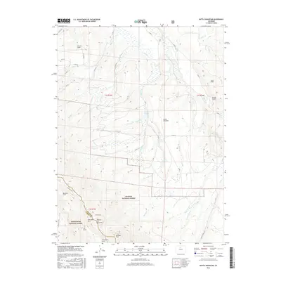 2016 Map of Battle Mountain, 2016 Print