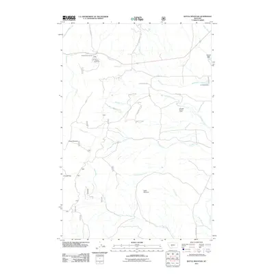 2011 Map of Battle Mountain, 2011 Print