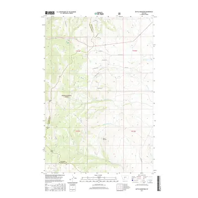 2017 Map of Battle Mountain, 2017 Print