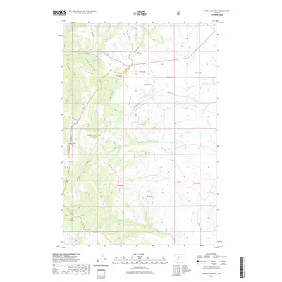 2020 Map of Battle Mountain, 2020 Print
