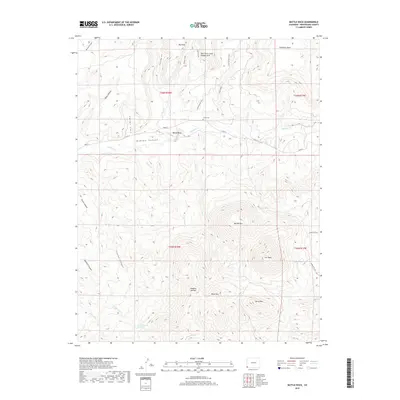 2019 Map of Battle Rock, 2019 Print
