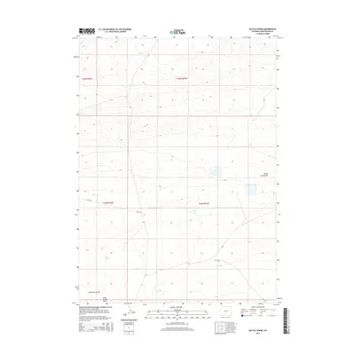 2015 Map of Battle Spring, 2015 Print