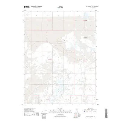 2018 Map of Battleground Point, 2018 Print