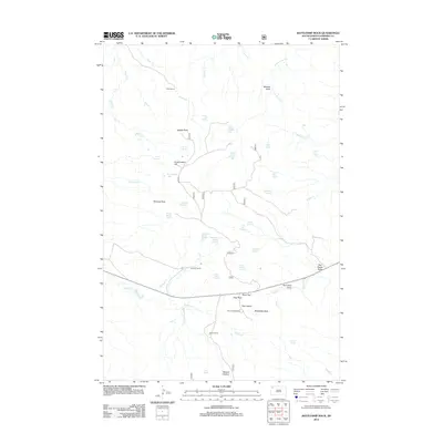 2012 Map of Battleship Rock, 2012 Print