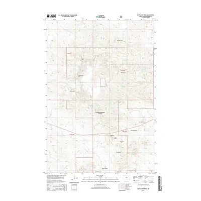 2015 Map of Battleship Rock, 2015 Print