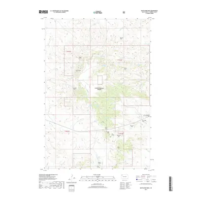 2017 Map of Battleship Rock, 2017 Print