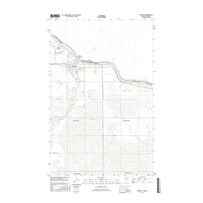 2016 Map of Baudette, 2016 Print