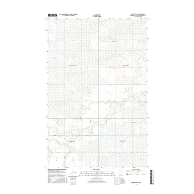 2016 Map of Baudette SE, 2016 Print