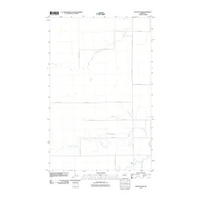 2010 Map of Baudette SW, 2010 Print