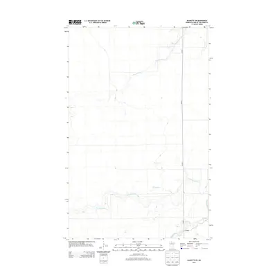 2013 Map of Baudette SW, 2013 Print
