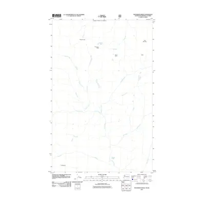 2011 Map of Bauerman Ridge, 2011 Print