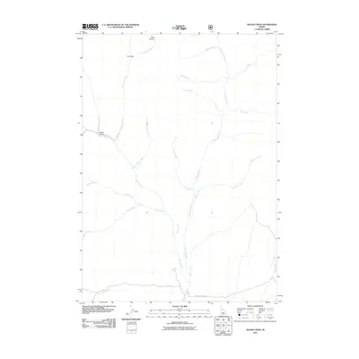 2011 Map of Baugh Creek, 2011 Print