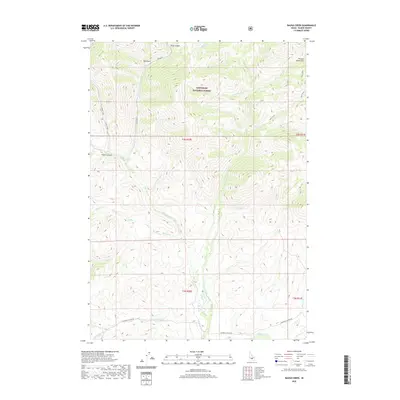 2020 Map of Baugh Creek, 2020 Print
