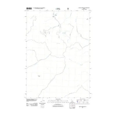 2011 Map of Baugh Creek SW, 2011 Print