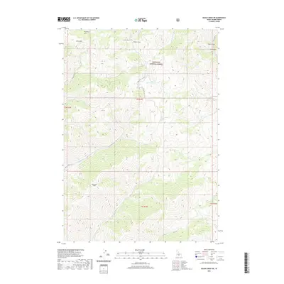 2020 Map of Baugh Creek SW, 2020 Print