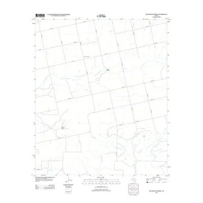 2012 Map of Baumann School, 2012 Print