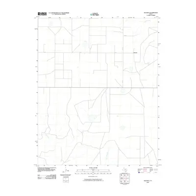 2010 Map of Bautista, 2010 Print