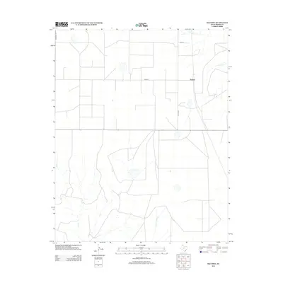 2012 Map of Bautista, 2012 Print