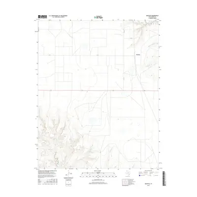 2016 Map of Bautista, 2016 Print