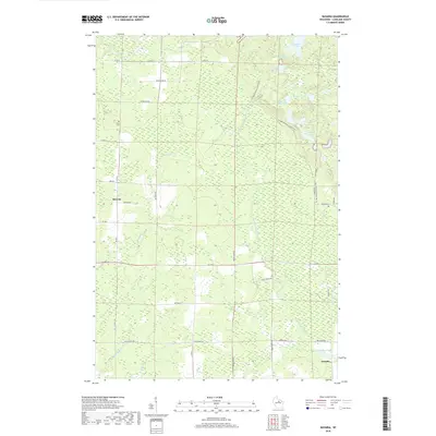 2018 Map of Bavaria, 2018 Print