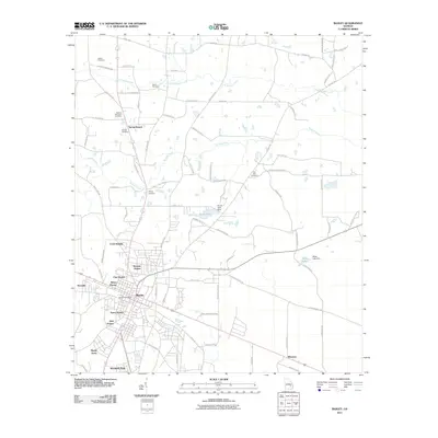 2011 Map of Baxley, 2011 Print