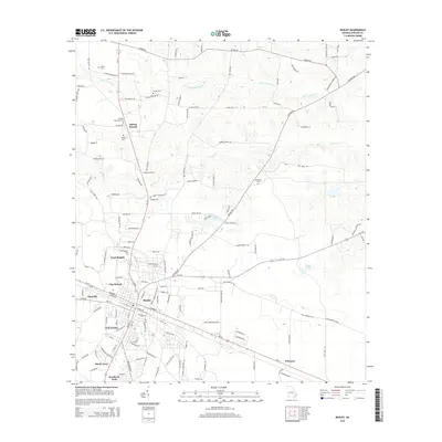 2014 Map of Baxley, 2014 Print