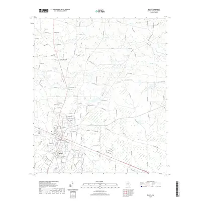 2020 Map of Baxley, 2020 Print
