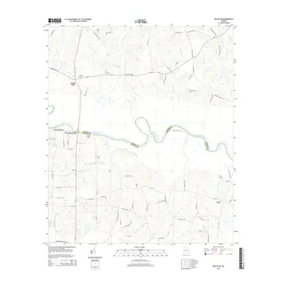 2014 Map of Baxley NE, 2014 Print