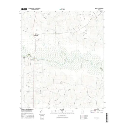 2017 Map of Baxley NE, 2017 Print