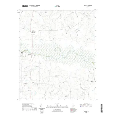 2020 Map of Baxley NE, 2020 Print
