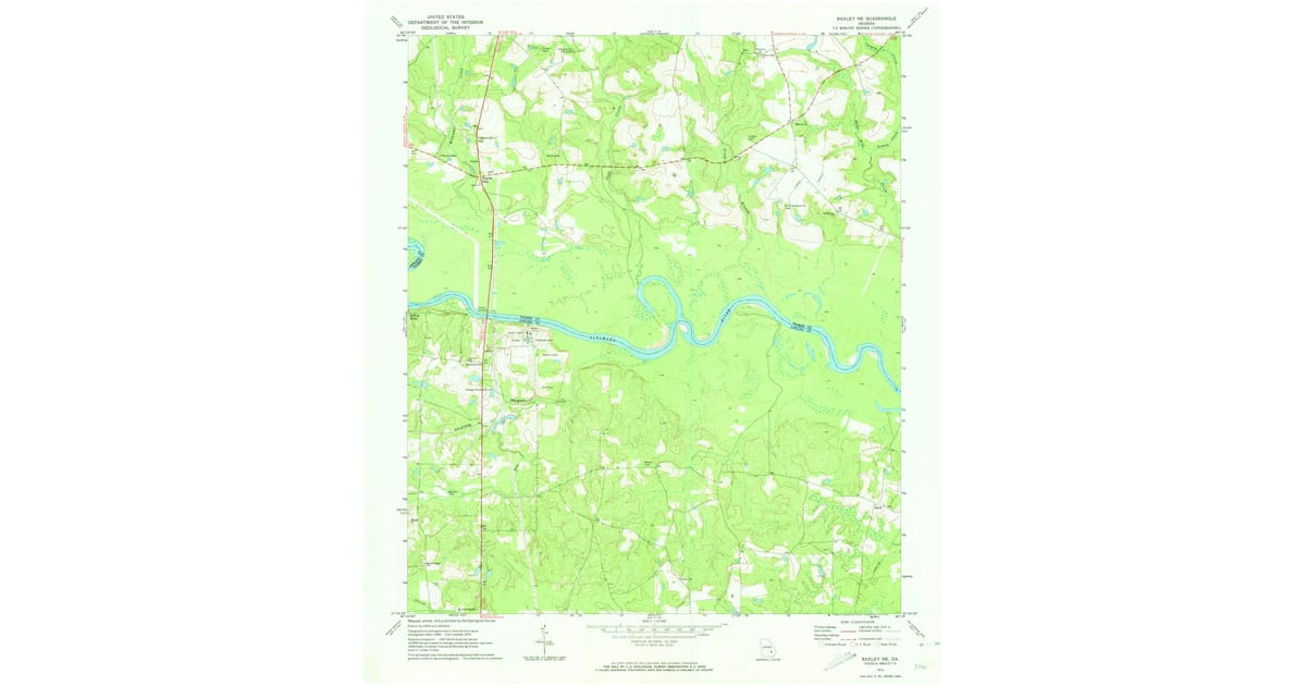 Toombs County Map 1970 Map of Baxley NE, Toombs County, GA — High-Res | Pastmaps