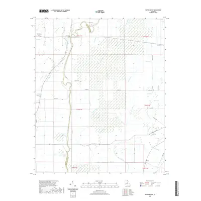 2020 Map of Baxter Bayou, 2020 Print