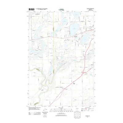 2013 Map of Baxter, 2013 Print