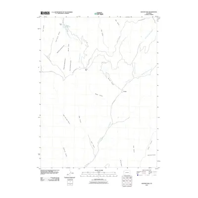 2010 Map of Baxter Pass, 2010 Print